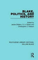 Book cover of: Blake, Politics, and History. By: Jackie DiSalvo