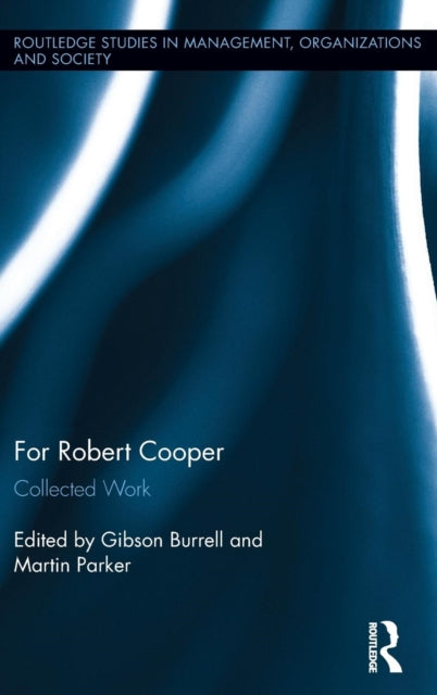 Book cover of: For Robert Cooper. By: Martin Parker