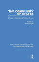 Book cover of: Community of States. By: James Mayall