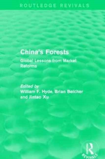 Book cover of: China's Forests. By: Hyde, William F.