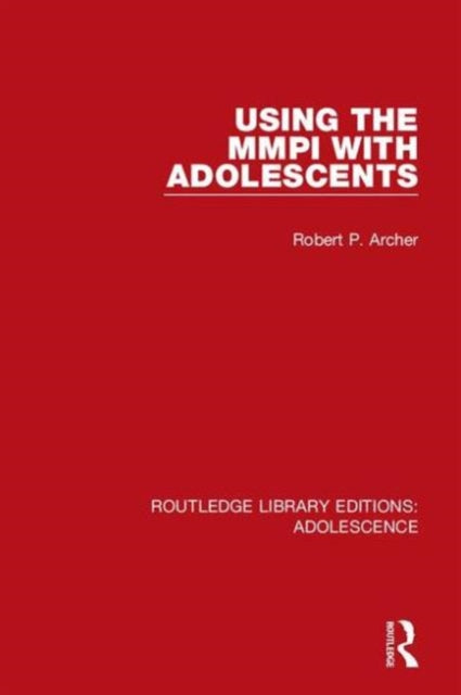 Book cover of: Routledge Library Editions: Adolescence