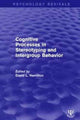 Book cover of: Cognitive Processes in Stereotyping and Intergroup Behavior. By: David L. Hamilton
