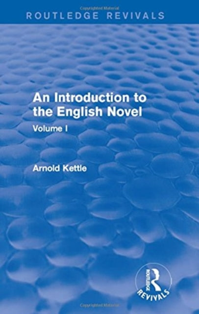 Book cover of: Introduction to the English Novel. By: Arnold Kettle