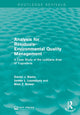 Book cover of: Analysis for Residuals-Environmental Quality Management. By: Daniel J. Basta
