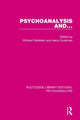 Book cover of: Psychoanalysis and .... By: Richard Feldstein