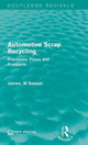 Book cover of: Automotive Scrap Recycling. By: James W. Sawyer