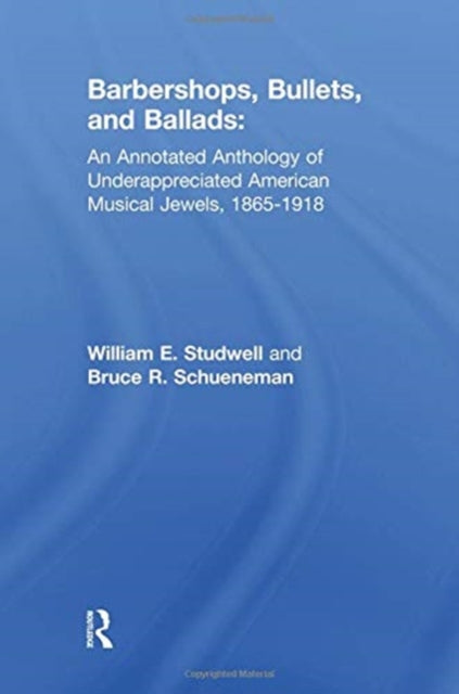 Book cover of: Barbershops, Bullets, and Ballads. By: William E. Studwell