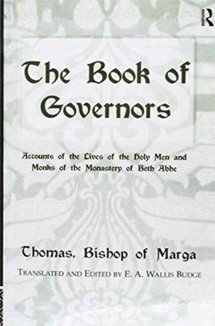 Book cover of: Book Of Governors. By: Budge