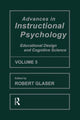 Book cover of: Advances in instructional Psychology, Volume 5. By: Robert Glaser
