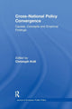 Book cover of: Cross-national Policy Convergence. By: Christoph Knill