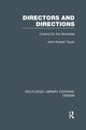 Book cover of: Directors and Directions. By: John Russell Taylor