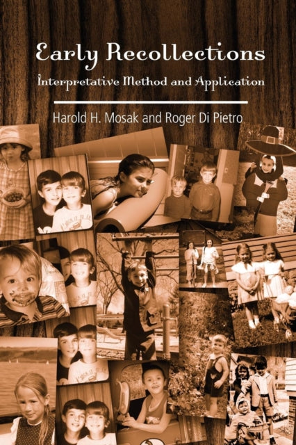 Book cover of: Early Recollections. By: Harold H. Mosak