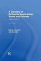 Book cover of: Glossary of Colloquial Anglo-Indian Words And Phrases. By: A. C. Burnell