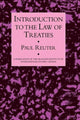 Book cover of: Introduction To The Law Of Treaties. By: Paul Reuter