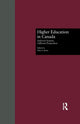 Book cover of: Higher Education in Canada. By: Glen A. Jones