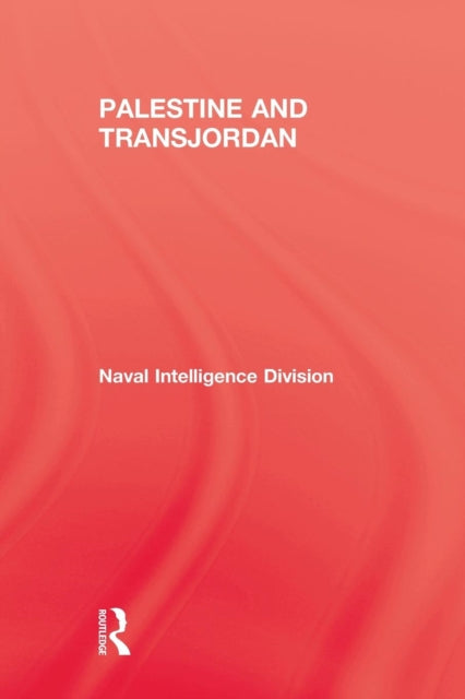 Book cover of: Palestine & Transjordan. By: Naval