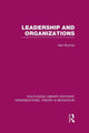Book cover of: Leadership and Organizations (RLE: Organizations). By: Alan Bryman