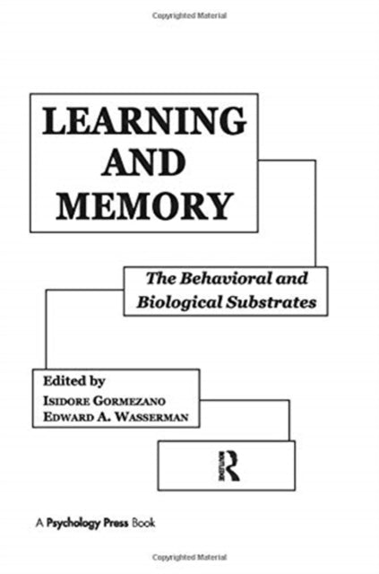 Book cover of: Learning and Memory. By: Isidore Gormezano