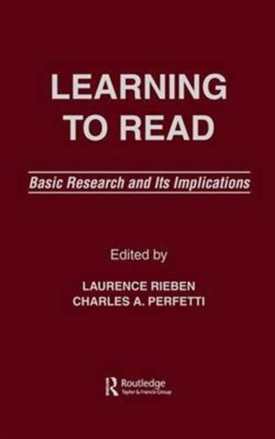 Book cover of: Learning To Read. By: Laurence Rieben