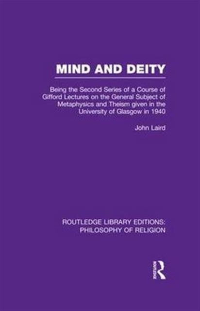 Book cover of: Mind and Deity. By: John Laird