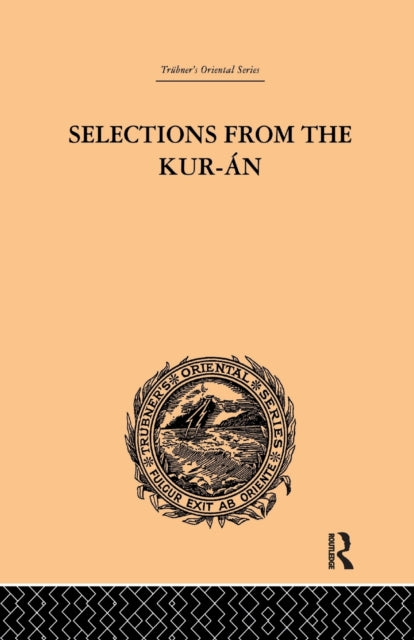 Book cover of: Selections from the Kuran. By: Edward William Lane