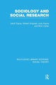 Book cover of: Sociology and Social Research (RLE Social Theory). By: Geoff Payne