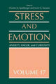 Book cover of: Stress and Emotion. By: Charles D. Spielberger