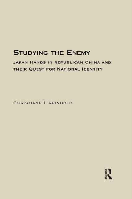 Book cover of: Studying the Enemy. By: Christiane Reinhold