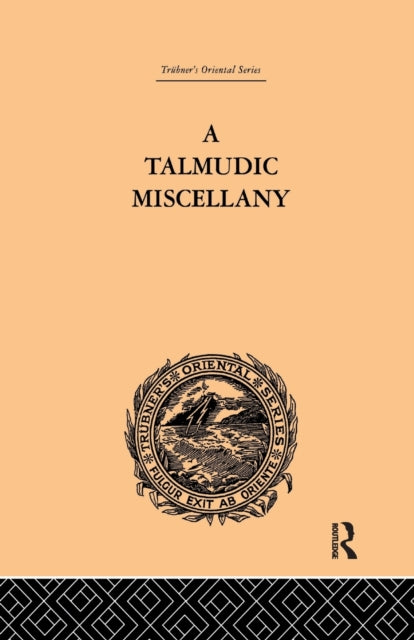 Book cover of: Talmudic Miscellany. By: Paul Isaac Hershon