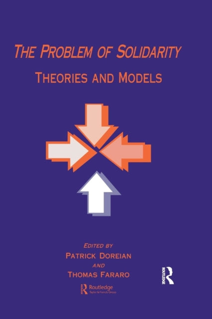 Book cover of: Problem of Solidarity. By: Patrick Doreian