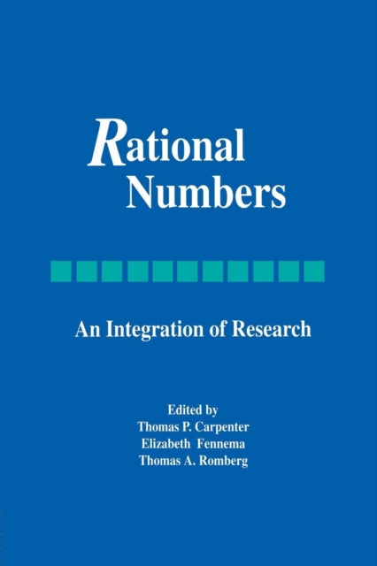 Book cover of: Rational Numbers. By: Thomas P. Carpenter