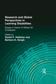 Book cover of: Research and Global Perspectives in Learning Disabilities. By: Daniel P. Hallahan