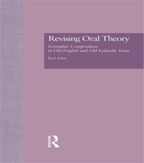 Book cover of: Revising Oral Theory. By: Paul Acker