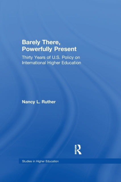 Book cover of: Barely There, Powerfully Present. By: Nancy L. Ruther