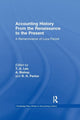 Book cover of: Accounting History from the Renaissance to the Present. By: T. A. Lee
