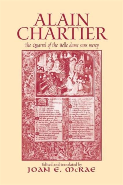 Book cover of: Alain Chartier. By: Joan E. McRae