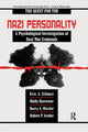 Book cover of: Quest for the Nazi Personality. By: Eric A. Zillmer