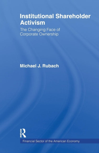 Book cover of: Changing Face of Corporate Ownership. By: Michael J. Rubach
