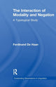 Book cover of: Interaction of Modality and Negation. By: Ferdinand de Haan