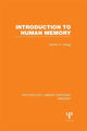 Book cover of: Introduction to Human Memory (PLE: Memory). By: Vernon H. Gregg