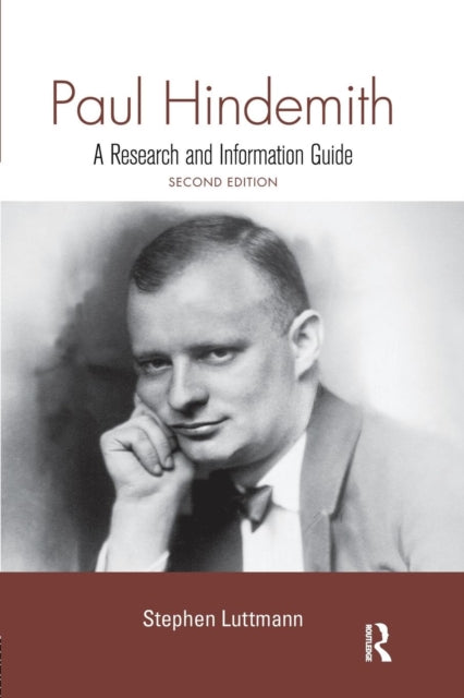 Book cover of: Paul Hindemith. By: Stephen Luttmann