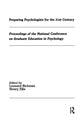 Book cover of: Preparing Psychologists for the 21st Century. By: Leonard Bickman