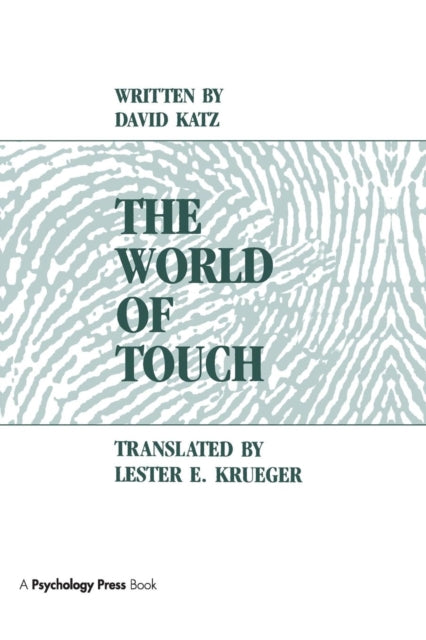 Book cover of: World of Touch. By: David Katz