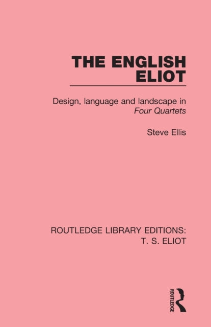Book cover of: English Eliot. By: Steve Ellis