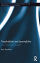 Book cover of: Teachability and Learnability. By: Paul Fairfield