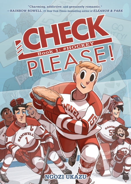 Book cover of: Check, Please!: # Hockey. By: Ngozi Ukazu