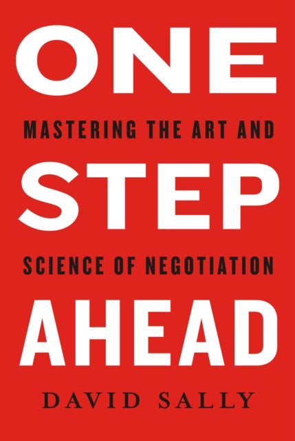 Book cover of: One Step Ahead. By: David Sally