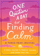 Book cover of: One Question a Day for Finding Calm: A Three-Year Journal. By: Aimee Chase