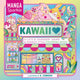 Book cover of: Manga Sparkle: Kawaii. By: Kai Camero