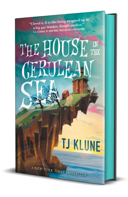 Book cover of: House in the Cerulean Sea. By: TJ Klune